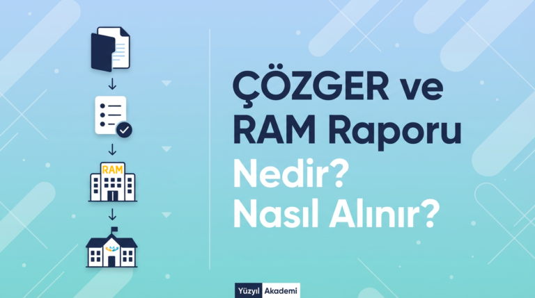 ÇÖZGER ve RAM Raporu Nedir? Nasıl Alınır?